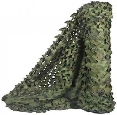 Yuanhao Filet de camouflage - 3M x 3M - filet pare-soleil pour la chasse, les aveugles, les militaires, le camping - Camouflage Ve