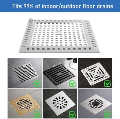 Filtre De Drain En Acier Inoxydable Pour Douche - Ramasse-Cheveux Anti-Bouchons Et Anti-Rongeurs