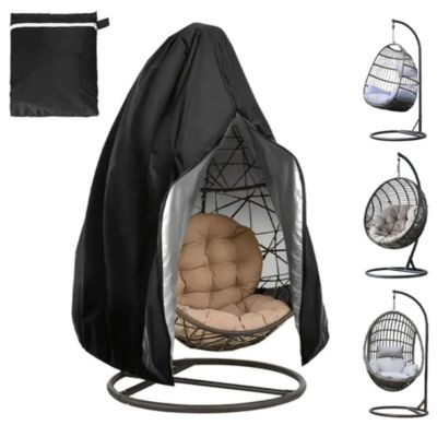Yuanhao Housse de protection pour fauteuil suspendu 230 x 200 cm - Avec fermeture éclair, cordon de serrage et housse de rangement
