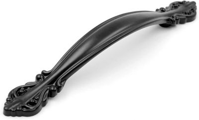 Yuanhao Lot de 10 poignées pour armoires - Noir mat, centres de trous de 3-3/4" (96 mm)