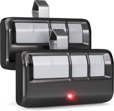 Yuanhao Lot de 2 télécommandes d'ouverture de porte de garage pour Chamberlain LiftMaster Craftsman 893LM 893MAX 971LM