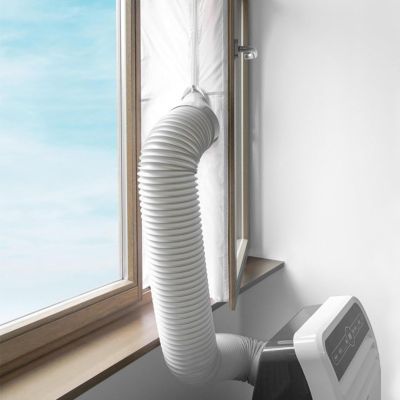 Yuanhao Tuyau d'échappement de climatisation - Dimension extérieure diamètre 130mm - 2 mètre - Tuyau de vidange climatiseur mobile