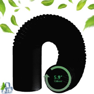 Yuanhao Tuyau de climatisation - Tuyau d'échappement pour climatiseur mobile - Dimensions extérieures diamètre 150 mm - Longueur 1