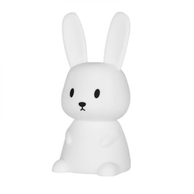 Yuanhao Veilleuse lapin bébé avec 7 changements de lumière 2 pièces, chargement USB et synchronisation