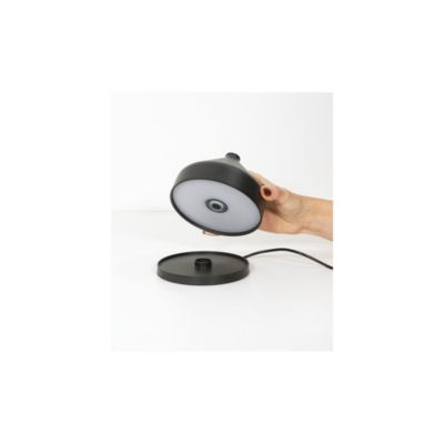 Zafferano AMELIE Lampe à suspension LED noire rechargeable et dimmable