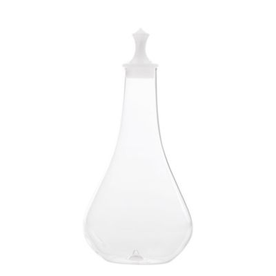 Zafferano Bouteille Collection Pirolo En Verre Borosilicate Soufflé À La Main Blanc