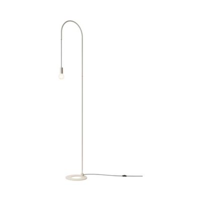 Zafferano - Lampadaire Filo, Orientable À 200, Métal Peint, Ampoule E27 Max 60W Incluse, H 231Cm - Blanc