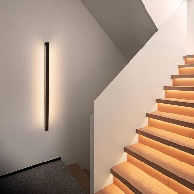 ZMH Applique LED Moderne 100 Cm 34 W Blanc Chaud
