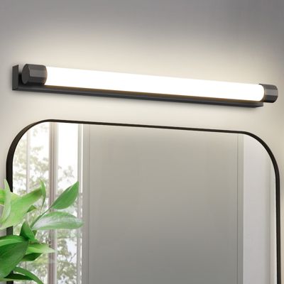 ZMH Applique LED Noir Pour Miroir De Salle De Bain 10w 4000k Ip44