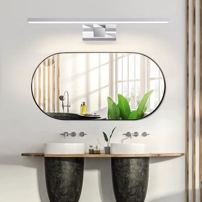 ZMH  Applique Murale De Salle De Bain Dorée à Lampe de Miroir IP44 4000k 8w