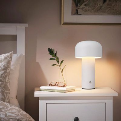 ZMH Lampe de Table LED Sans Fil 2W - Éclairage Moderne à Intensité Variable pour Salon