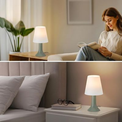 ZMH  Lampe à Poser Avec Câble - E14 Lampe De Table Lot De 2 Petite Lampe De Salon Table De Chevet