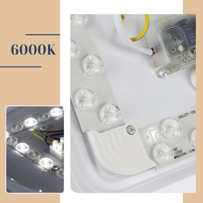 ZMH Plafonnier LED 12W Design Ciel Étoilé 25cm pour Chambre à Coucher