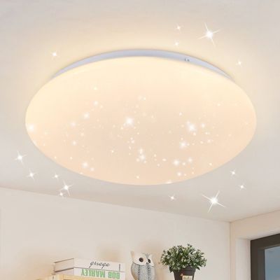 ZMH Plafonnier  LED Salon Moderne Plafonnier Rond/quadratique Ip44