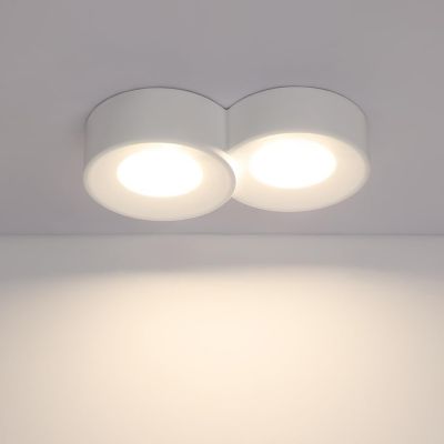 ZMH Projecteur De Plafond Moderne En Plâtre Blanc Gu10 Pour Cuisine Et Salon