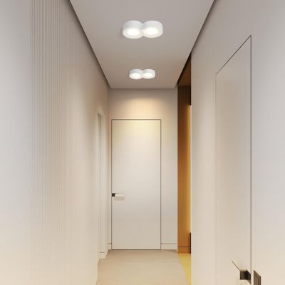 ZMH Projecteur De Plafond Moderne En Plâtre Blanc Gu10 Pour Cuisine Et Salon