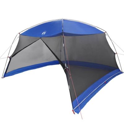ZMH Tente Anti-Moustiques pour Camping avec Porte Bleue 5 Places Imperméable
