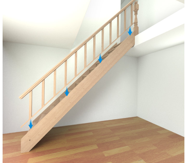 Assembler l'escalier