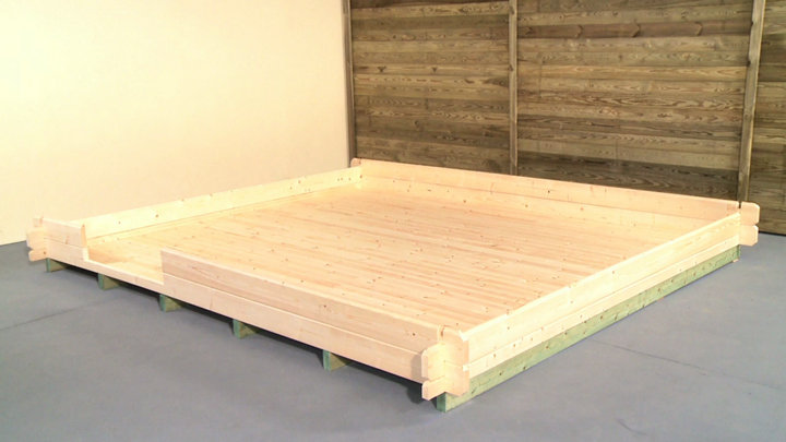 Installation de la totalité du plancher