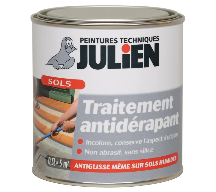Pot traitement antidérapant