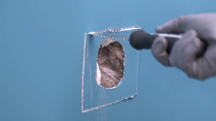 Comment réparer un trou dans un mur
