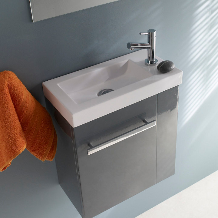 meuble lave-mains suspendu
