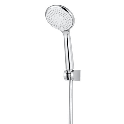 FIVE Pommeau de Douche Flexible 5 Fonctions 23cm Noir pas cher