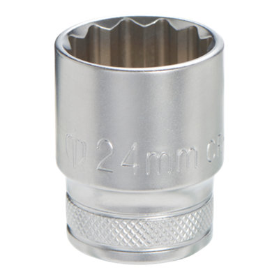 Jeu Clés Polygonales TecPo 25 Pièces - 6-32mm - Acier Chrome Vanadium - Sac De Rangement