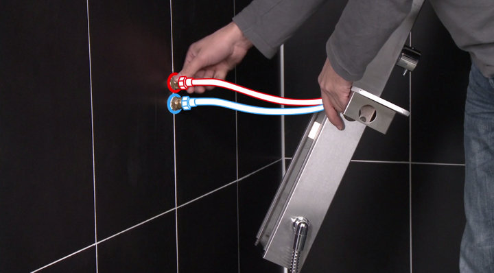 Raccordement des flexibles
