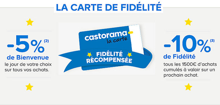 carte castorama Les avantages de la carte Castorama | Castorama.fr