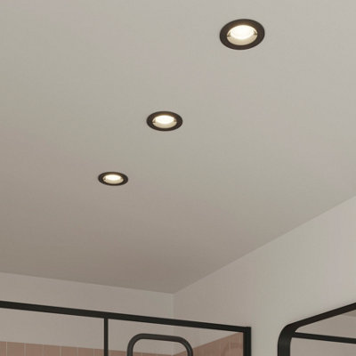 Lot De 6 Spots LED Encastrables Kyotech - G4 4W 230V - Chrome - IP44 Pour Cuisine