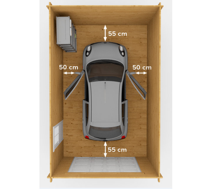 Les dimensions à prévoir pour un garage ou un carport