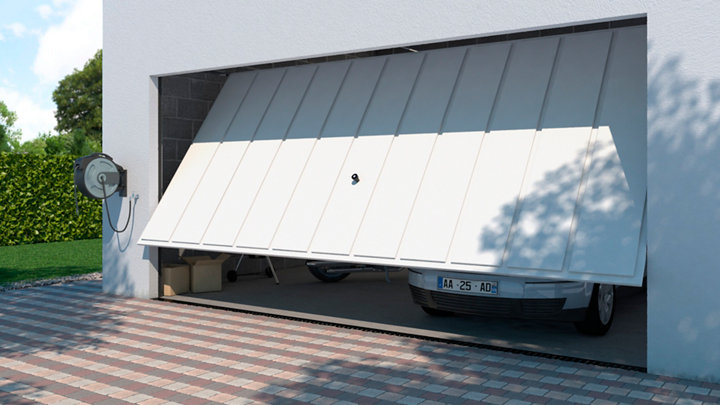 Installer une porte de garage basculante