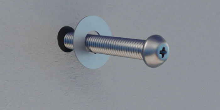 Enlever une cheville à expansion métallique