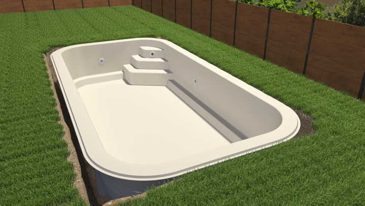 Les piscines coque
