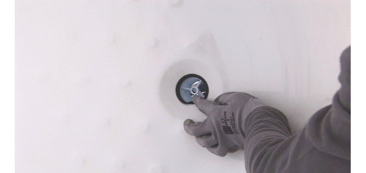 Installer le vidage
