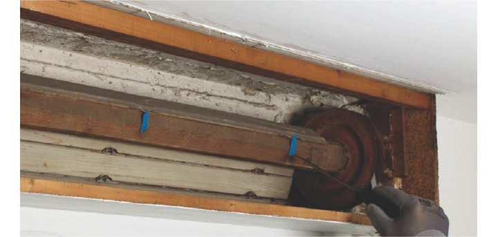 Remplacer un tablier de volet roulant