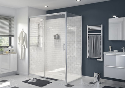 Le receveur de douche et le bac de douche sont tous les deux des parties intégrantes d’une douche