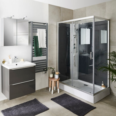 La cabine de douche