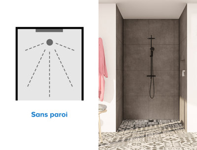 Configuration sans porte