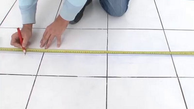 Traçage de l'emplacement de la porte