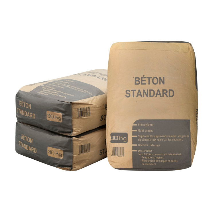 Sacs de béton à gâcher