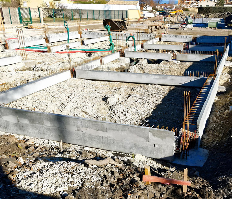 Photo d'illustration d'un béton de fondation