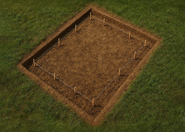 Bornage du chantier
