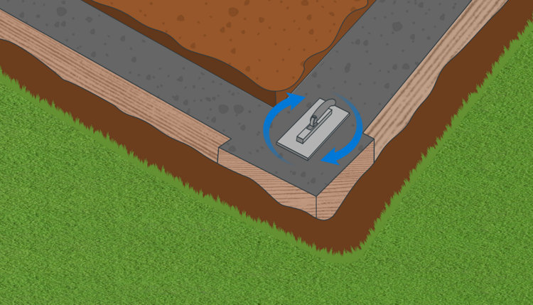 Lissage du béton