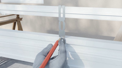 Marquage des pliage à 90° des pattes de fixation
