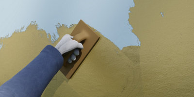 Appliquez l'enduit de finition