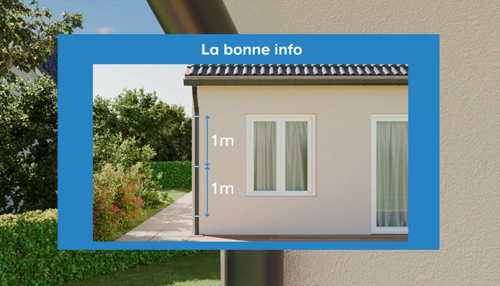Faire une pose à blanc de la descente