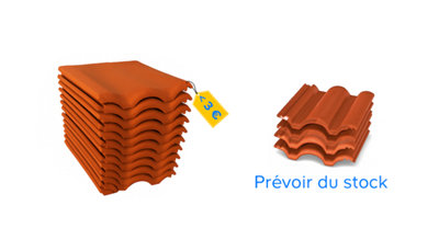 Toujours conserver un stock de tuiles disponibles