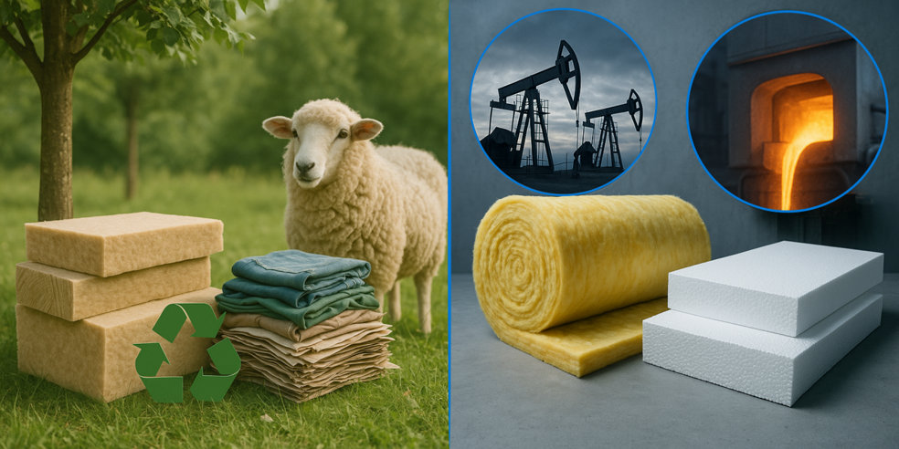 Isolant naturel vs isolant synthétique